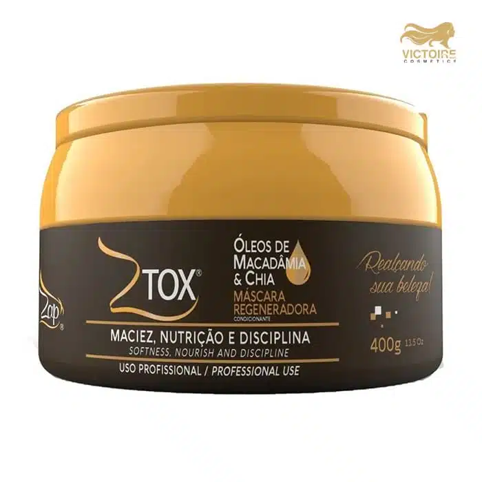 Zap Ztox mascara Regeneração olie Macadamia & Chia Nutrition 400g