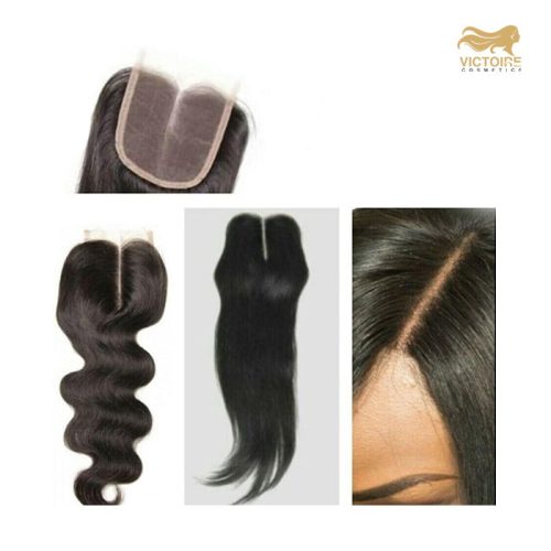 100% Natuurlijke Human Hair 4*4 Closure 1 Body Wave 16inch,150% Density - Afbeelding 3