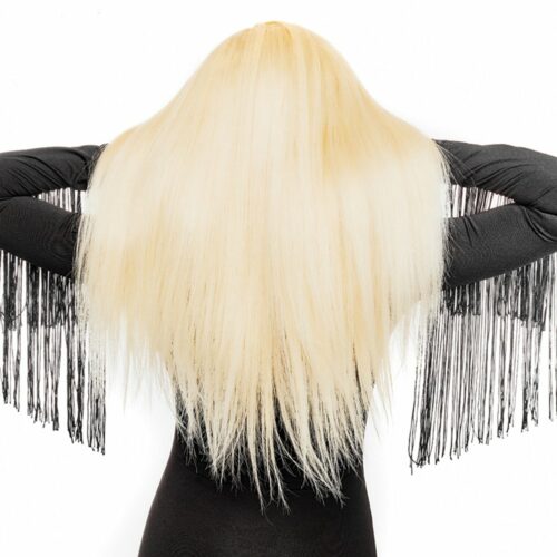 Straight Human Hair Blonde Color 16inch 1 Bundle Brazilian 40,64cm - Afbeelding 3