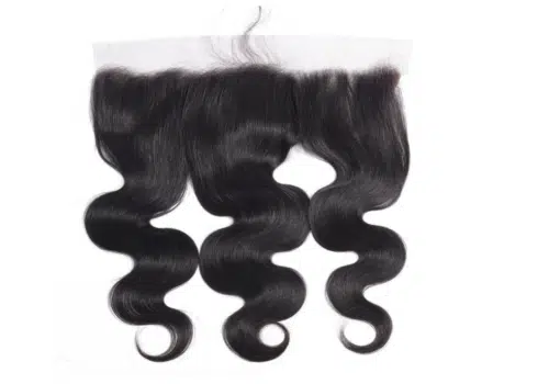Body Wave Lace Frontal Human Hair 16 inch 13x4 Transparent 150 Density Women 100% Brazilian 40,64cm - Afbeelding 5