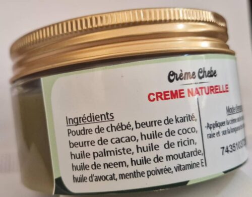 Creme Naturelle Chebe Biologisch Haar Voeding 200g - Afbeelding 4