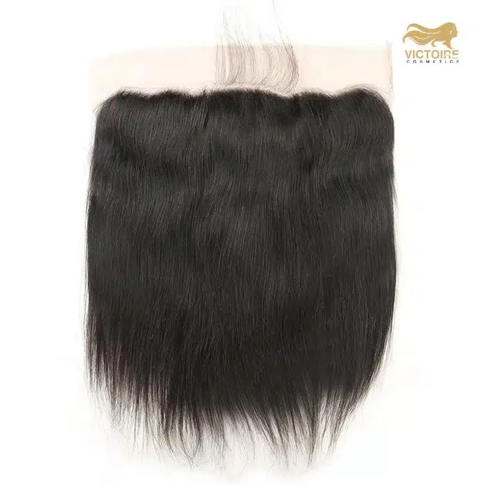 Kit 3 Straight Natuurlijke Human Hair Bundels 2 x 100gr, 24inch/60,96cm + HD 1 frontal 16inch