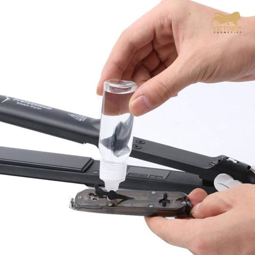 Steam Stoom Pro & Infrared Hair Straightener Stijltang - Zwart 235ºC Nu Gratis Accessories - Afbeelding 5
