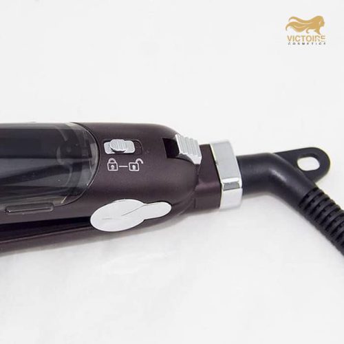 Steam Stoom Pro & Infrared Hair Straightener Stijltang - Zwart 235ºC Nu Gratis Accessories