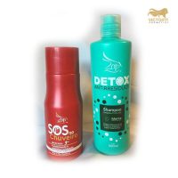 ZAP Shampoo MENTE DETOX Anti Residuos & Mask SOS onder douche