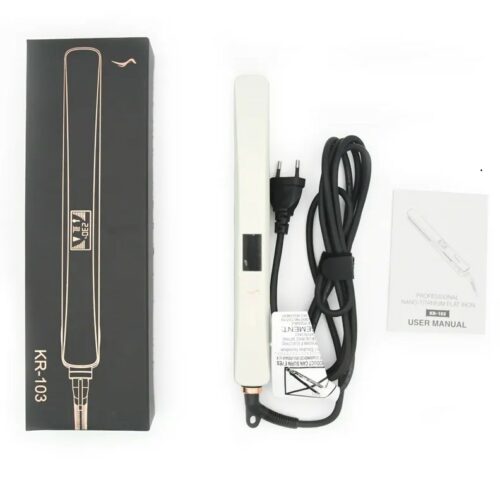 Professional Nano-Titanium Stijltang Nat & Droog Flat Iron Wide Plate - Afbeelding 4