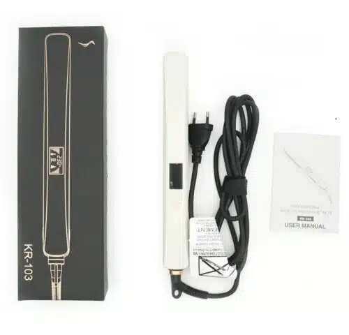 Professional Nano-Titanium Stijltang Nat & Droog Flat Iron Wide Plate - Afbeelding 4