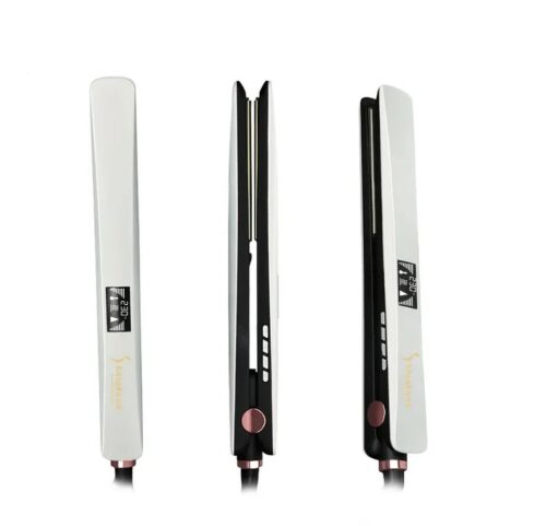 Professional Nano-Titanium Stijltang Nat & Droog Flat Iron Wide Plate - Afbeelding 2