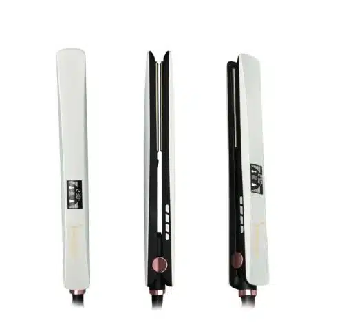 Professional Nano-Titanium Stijltang Nat & Droog Flat Iron Wide Plate - Afbeelding 2