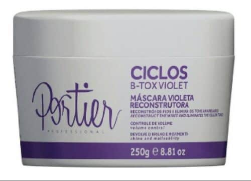 Mascara reconstructeur de cheveux B-Tox Violet de Portier Ciclos 250g