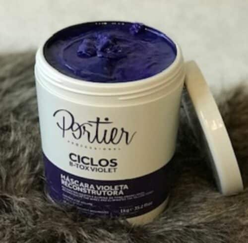 Mascara reconstructeur de cheveux B-Tox Violet de Portier Ciclos 250g - Afbeelding 4