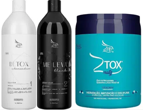 ZAP Me Leva progressiva keratine behandeling 2x1 met Zap Mascara Matiz Bluetox Mask botox 950g - Afbeelding 2