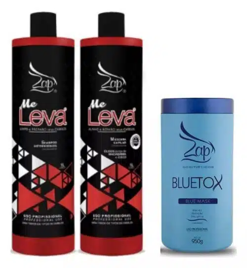 ZAP Me Leva progressiva keratine behandeling 2x1 met Zap Mascara Matiz Bluetox Mask botox 950g - Afbeelding 3