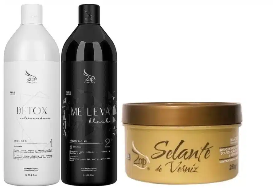 Zap Me Leva Braziliaans keratine behandeling 2x1L + Coco Boom mascara hydratatie 250g - Afbeelding 2