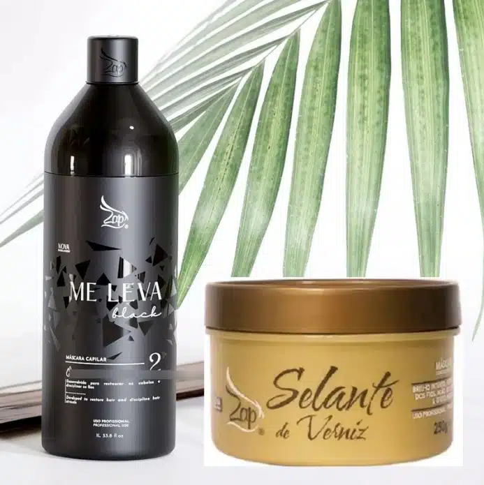 Zap Me Leva Braziliaans keratine behandeling 2x1L + Coco Boom mascara hydratatie 250g - Afbeelding 3