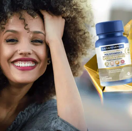 Voedingssupplement in capsules haar en Nagels 60 Caps - Catarinense - Afbeelding 3
