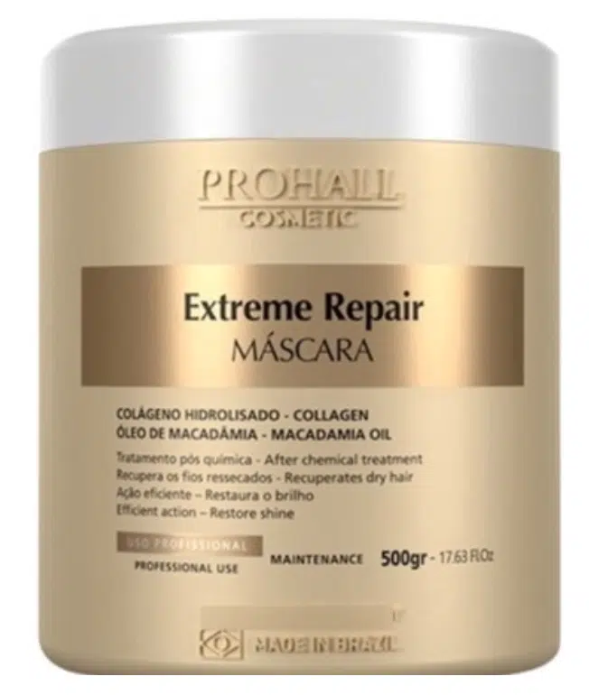 Prohall Masque 500g Extreme Repair Macadamia Ultra Nourrissant Original - Afbeelding 3