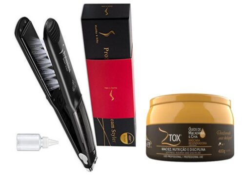 Zap Ztox mascara Huile de régénération Macadamia & Chia 400g - Lisseur à vapeur professionnel - Lisseur - Fer à friser