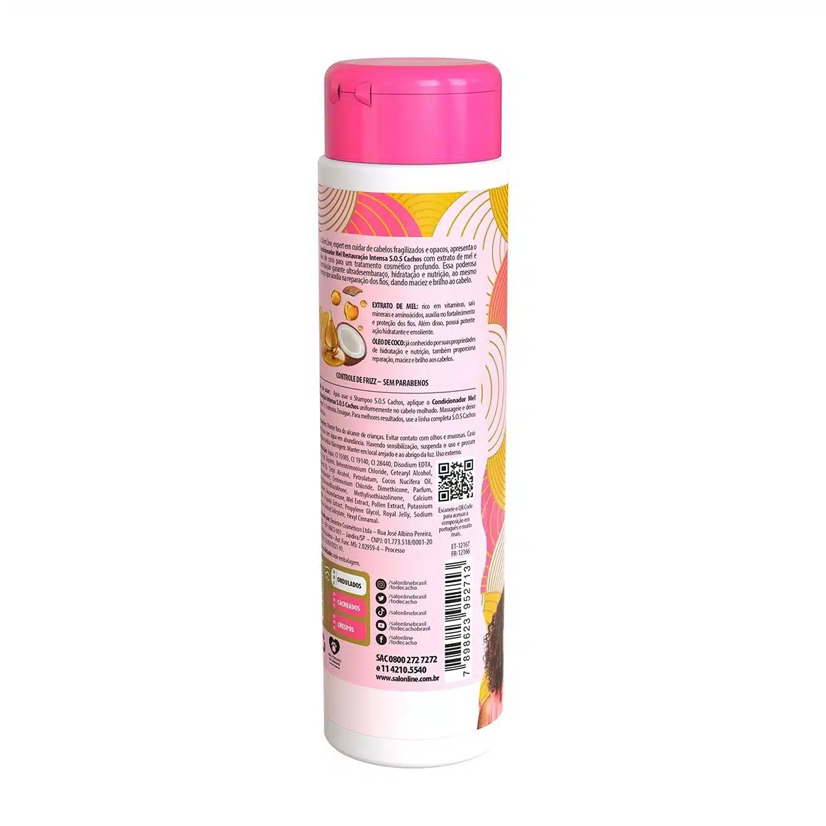 Salon Line Sos Intense Curls Honingconditioner 300 ml - Afbeelding 3