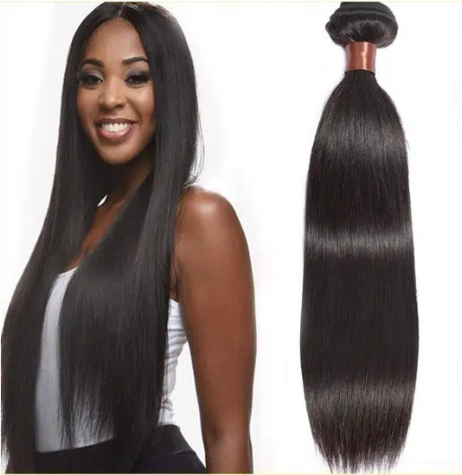 60,96 cm Cheveux 100% Humains Naturels Raides de 100 grammes 24inch - Afbeelding 2