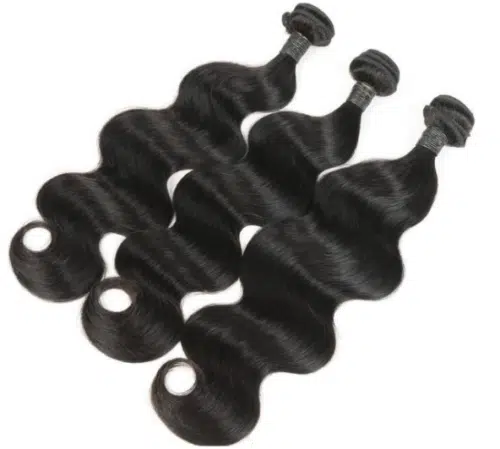 Indian Body Wave Natuurlijke Human Hair Bundels 100 gr, 20inch/ 50.8cm