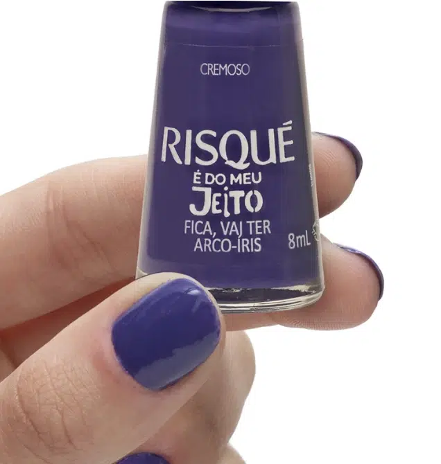 Nagellak Risque É do meu jeito Fica vaj ter Arco-íris 8ml - Afbeelding 4