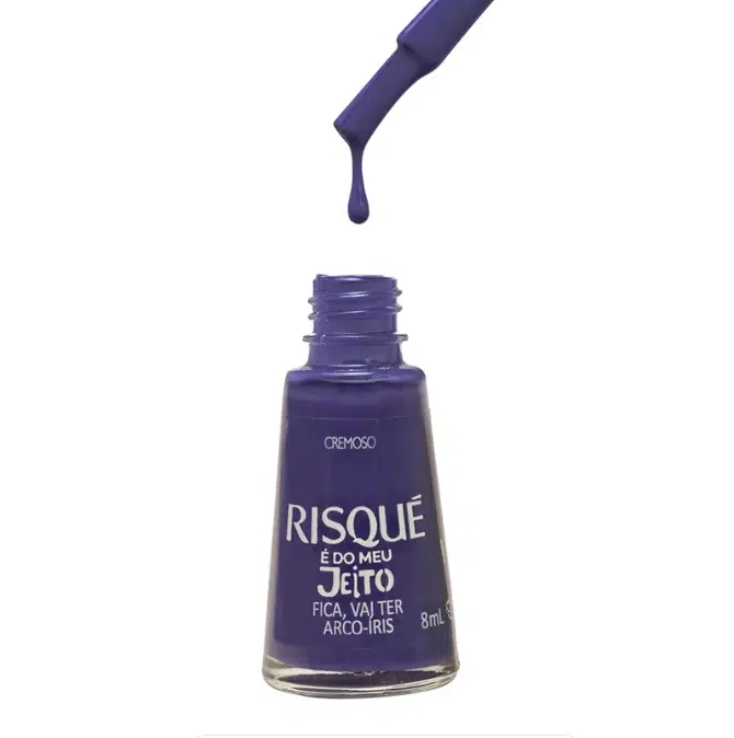 Nagellak Risque É do meu jeito Fica vaj ter Arco-íris 8ml - Afbeelding 5