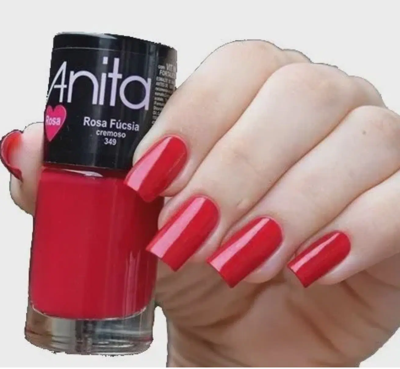Nagellak Anita Rosa Fucsia Cremoso Vegano 10ml - Afbeelding 3
