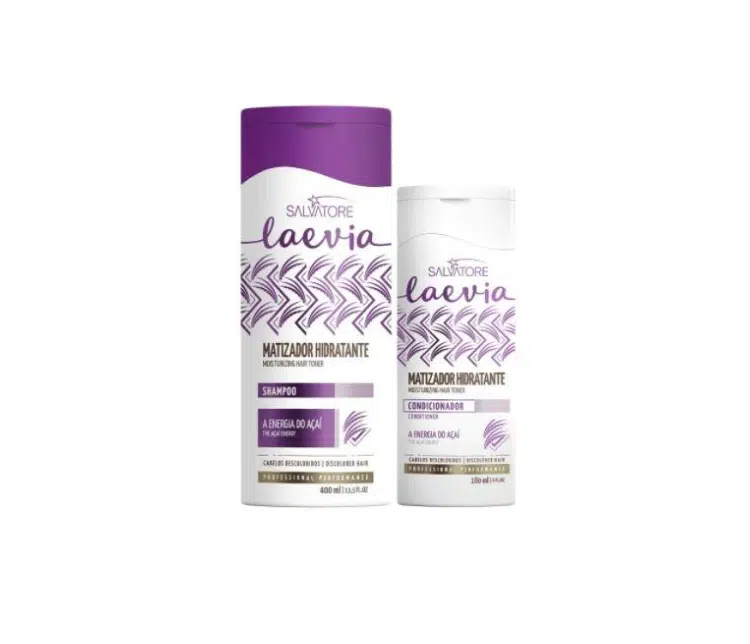 Kit Salvatore Laevia Hydratant Matizador SH 400 ml + CO 180 ml - Afbeelding 3