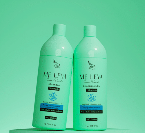Zap Me Leva Com Você Hydraterende schoonheid met aloë vera en vitamines - 2x1L - Afbeelding 2
