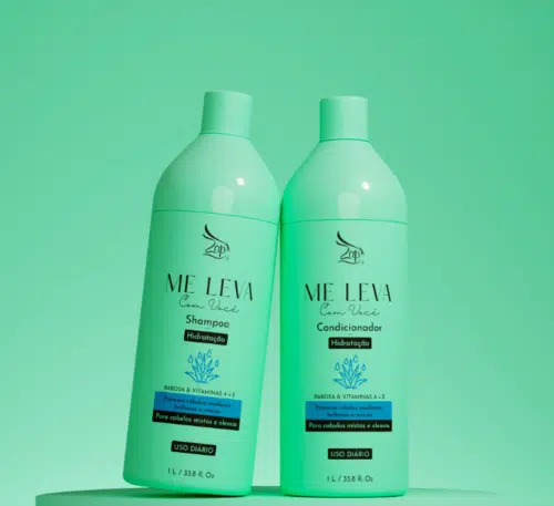 Zap Me Leva Com Você Hydraterende schoonheid met aloë vera en vitamines - 2x1L - Afbeelding 2