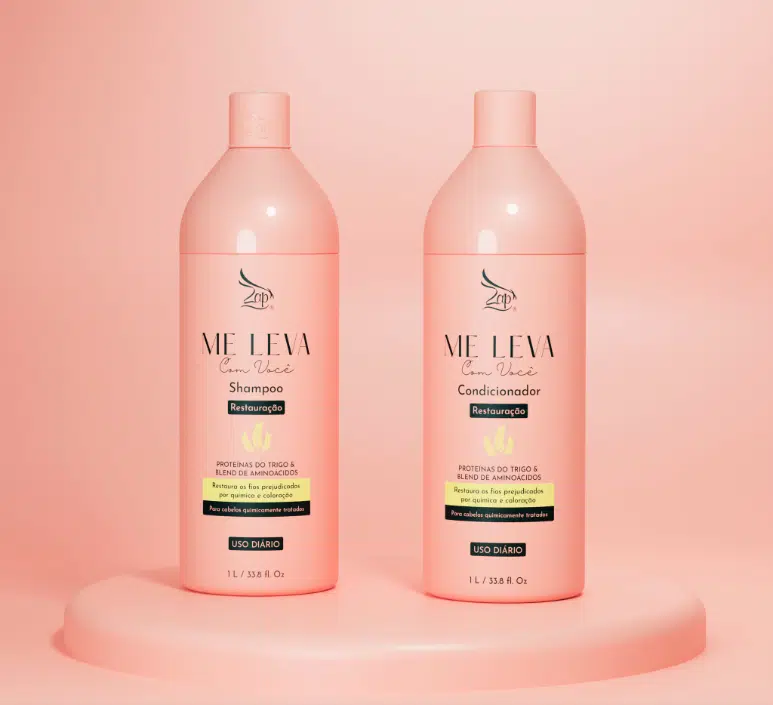 Zap Me Leva Com Você Restauratie Tarweproteïnen en aminozuren - 2x1L - Afbeelding 2