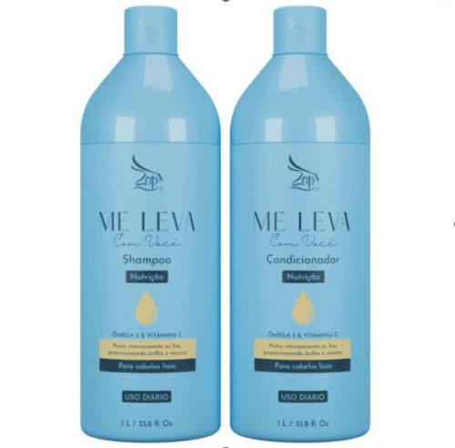 Zap Me Leva Com Você Beauté Hydrateert Omega 3 en Vitamine C - 2x1L
