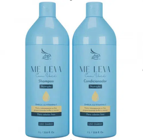 Zap Me Leva Com Você Beauté Hydrateert Omega 3 en Vitamine C - 2x1L