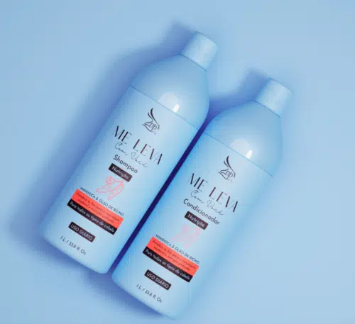 Zap Me Leva Com Você Beauté Hydrante Mandioca & Oleo de Ricino - 2x1L - Afbeelding 2