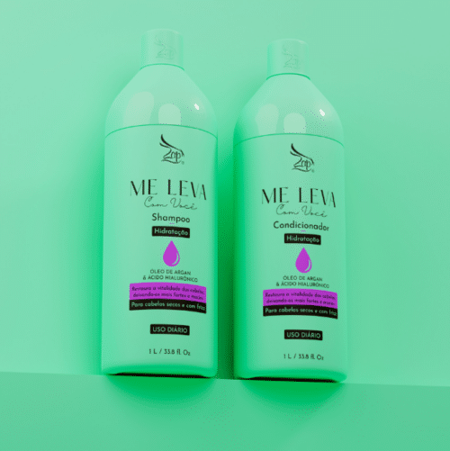 Zap Me Leva Com Você Hydraterende arganolie en hyaluronzuur - 2x1L - Afbeelding 2