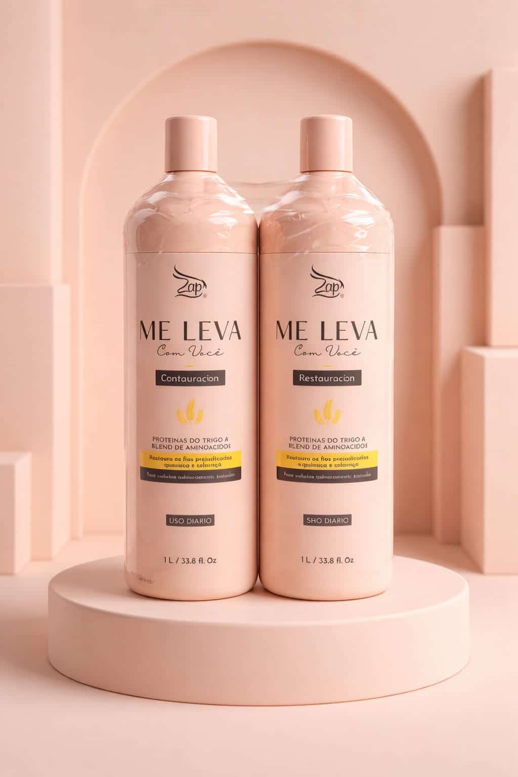 Zap Me Leva Com Você Restauratie Tarweproteïnen en aminozuren - 2x1L