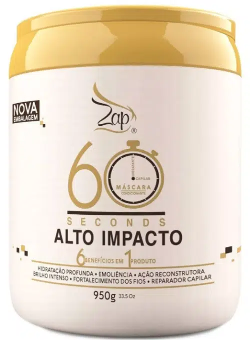 Kit Braziliaans Progressiva ZAP keratine behandeling Me Leva + Máscara 60 Seconds 950g Nano Titanium Professioneel Stijltang 150º / 235º - Afbeelding 2