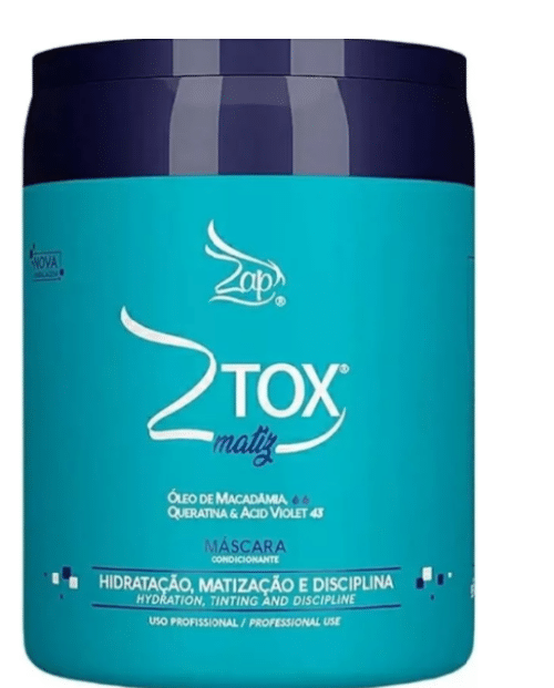 Zap All Time Organic Smoothing Mask 1L/33,8 fl.oz + ZAP Ztox Mascara 950g Professionele Stijltang 300 °F - 450F  Nano-titanium - Afbeelding 3