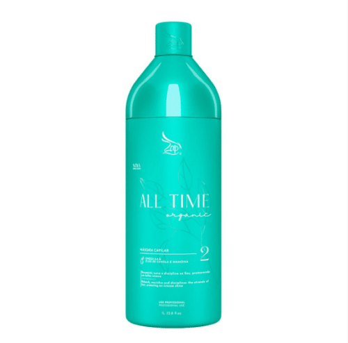 Zap All Time Organic Smoothing Mask 1L/33,8 fl.oz + ZAP Ztox Mascara 950g Professionele Stijltang 300 °F - 450F  Nano-titanium - Afbeelding 2