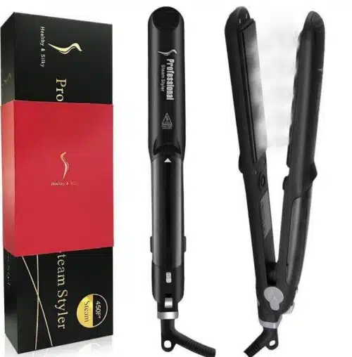 ZAP Me Leva Keratine Behandelingsset 2x1000ml + Professionele Stoom Stijltang 235ºC Accessoires Nu Gratis - Afbeelding 3