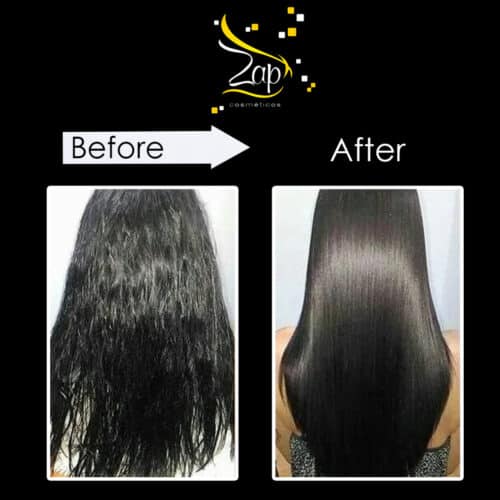 ZAP Me Leva Keratine Behandelingsset 2x1000ml + Professionele Stoom Stijltang 235ºC Accessoires Nu Gratis - Afbeelding 4