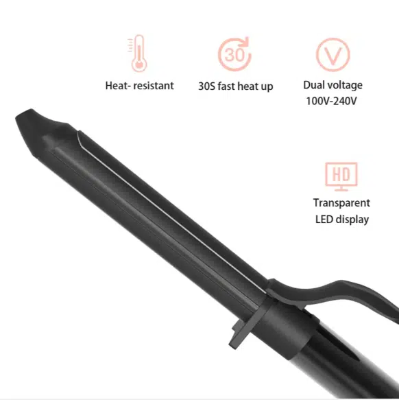 Digitale, hair Curlen haar krultang – KR-D06 Professionele Krultang - Afbeelding 5