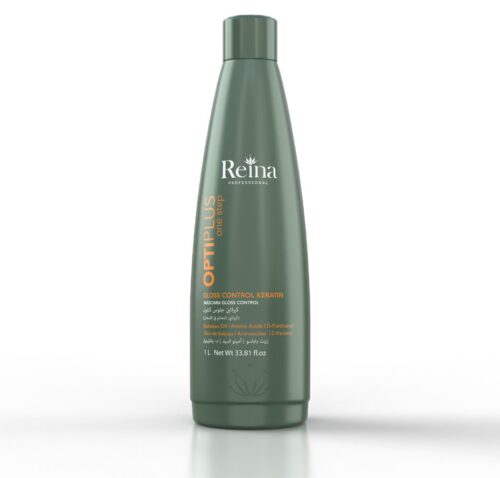 Reina Professional OptiPlus - Gloss Control- Braziliaans Keratin Behandeling 1L - Afbeelding 2