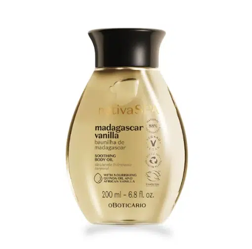 O Boticário Nativa SPA Madagascar Vanille Hydraterende Olie 200ml