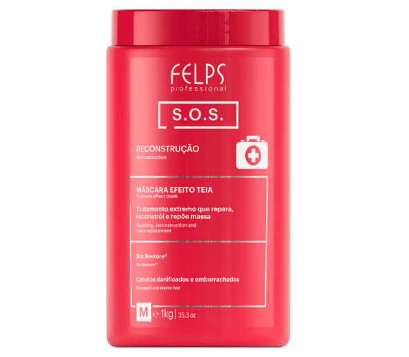 Felps S.O.S. Reconstrução Haarmasker 1 kg – Web Effect