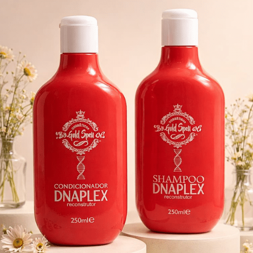 Gold Spell Co. Pré-Poo Efeito Soneca 500 ml + Kit DNAPLEX (Shampoo & Conditioner) 250ml - Afbeelding 2