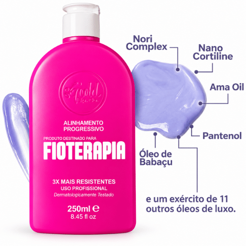 Gold Spell Tratamento capilar progressivo Fioterapia - Afbeelding 2