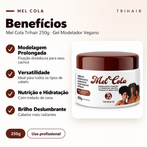 Traihair Mel Cola Styling Gel - Afbeelding 2