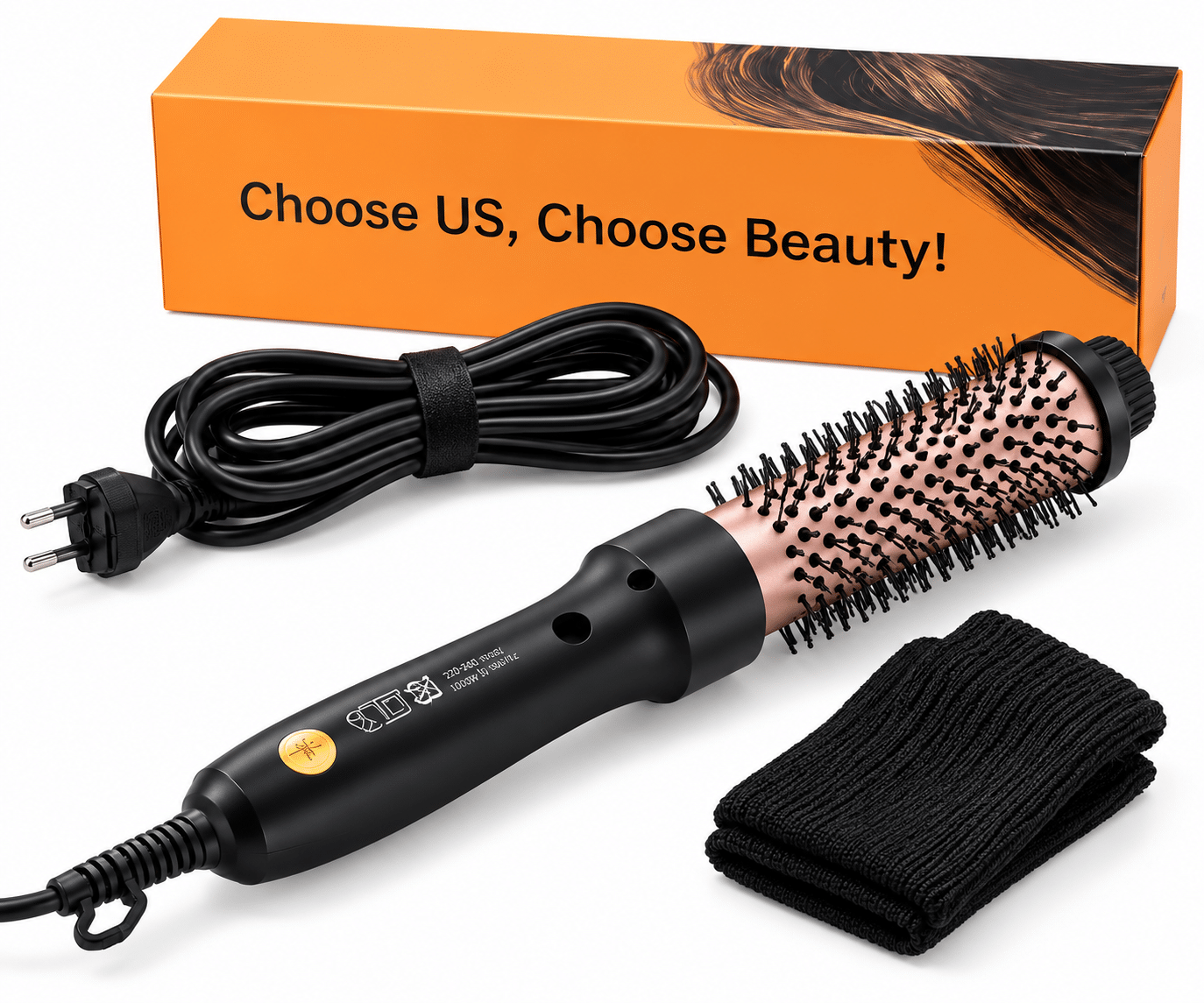 Round Hot Air Brush 2-in-1 – Föhnborstel voor Haarstyling